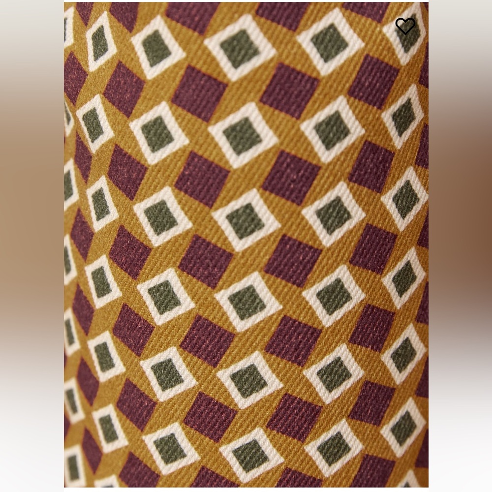 Reformation Patterned Mini Skirt - image 3